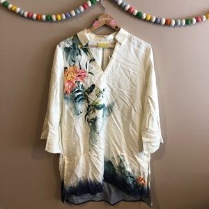 Maeve Anthropologie Cream Dress NWT!!